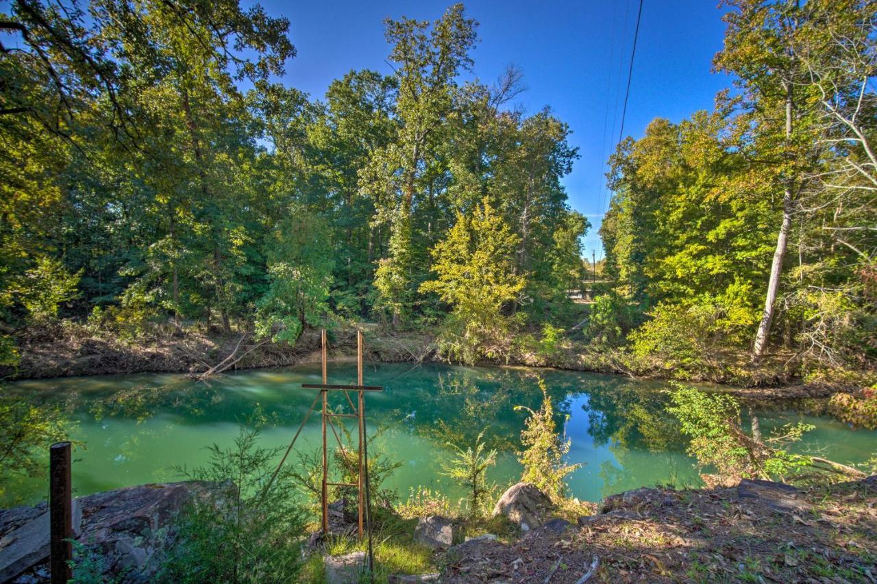 The Treehouse Cabin Creekside Home With Hot Tub! Summerville Exterior foto